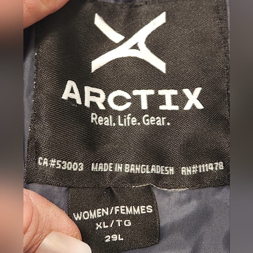 Arctix Women's Snow Sports Insulated Pants Teal Bluebird Size XL - Picture 2 of 16